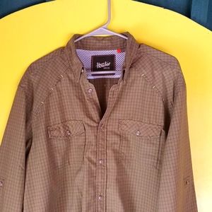 Howler bros like new long sleeve button down shirt